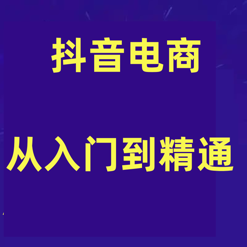 抖音电商从入门到精通从开店到起店小白一看就懂无H源模式有货源