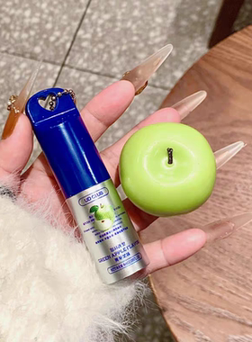 极力推荐！UD CLUB胶原蛋白唇部美容精华润唇膏奶油松饼青苹果味~