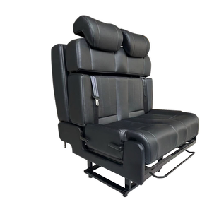 新全顺专用座椅副驾驶卡座无损安装变床双人床椅折叠靠背滑动改装