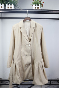 百褶短裙子21831B25 学院风西装 收腰显瘦长袖 新款 连衣裙女春季