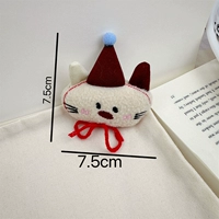 Красный шерстяной кот [стиль броши]