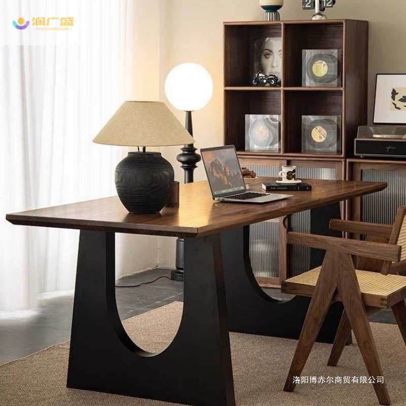 实木餐桌胡桃木色原木餐桌椅客厅长书桌工作台大板一体会议办公桌,鲜花速递/花卉仿真/绿植园艺,其它园艺用品,淘宝优惠券,粉丝福利购,淘宝优惠卷