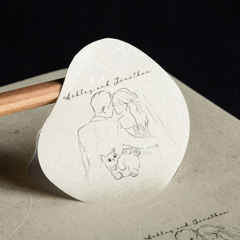 自带银箔|贴纸定制|免费设计