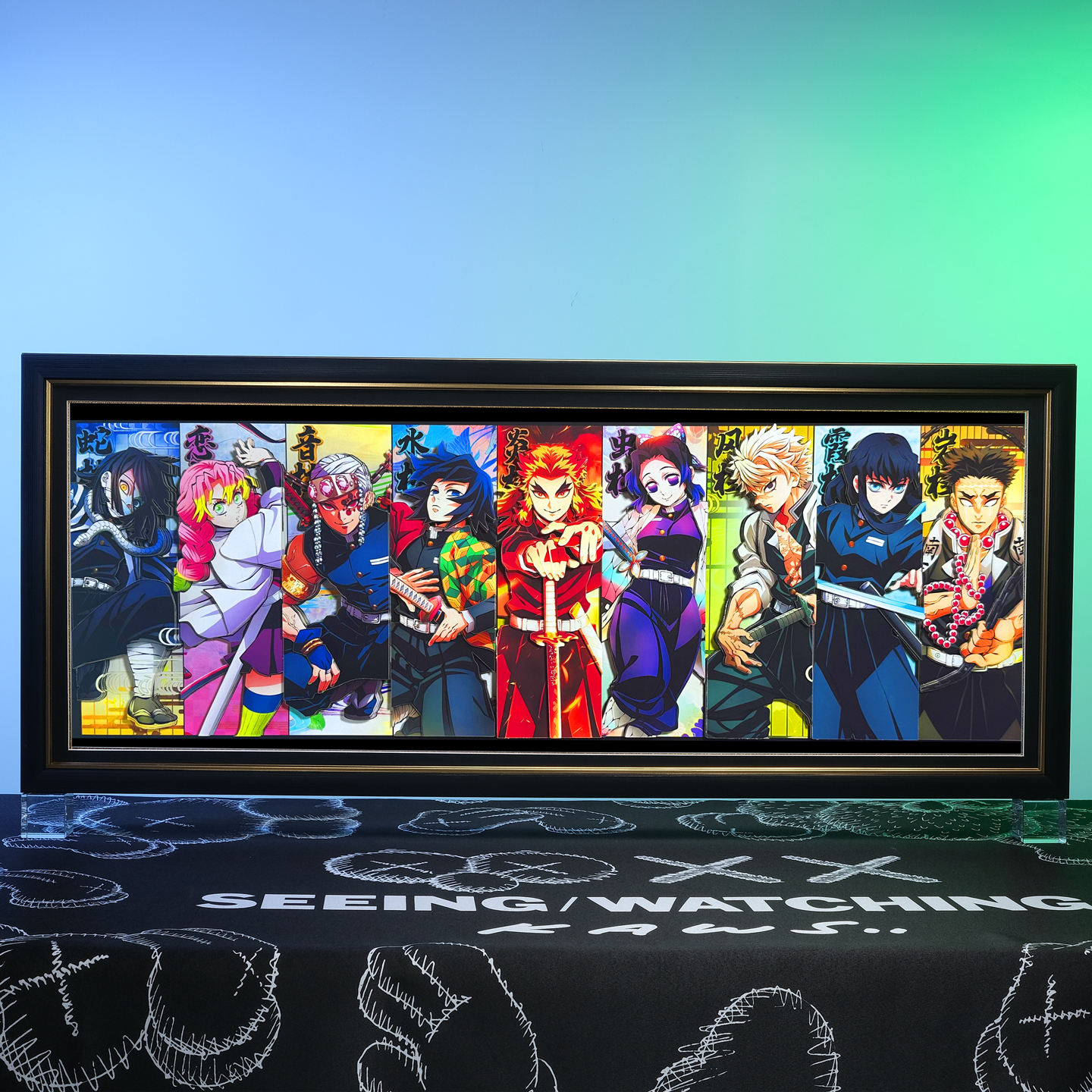 鬼灭之刃九柱3D动漫立体画