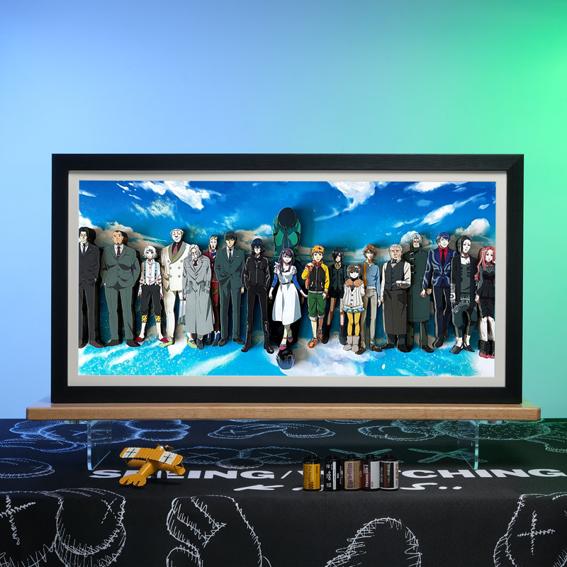 东京食尸鬼全家福3D动漫立体画金木研董香周边手办桌搭生日礼物