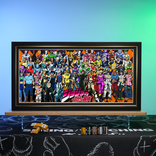 JOJO的奇妙冒险3D手工动漫立体画