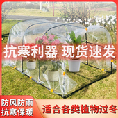 阳台家用多肉绿植温室花房苗菜育苗种植架保温暖棚步入式 植物暖房