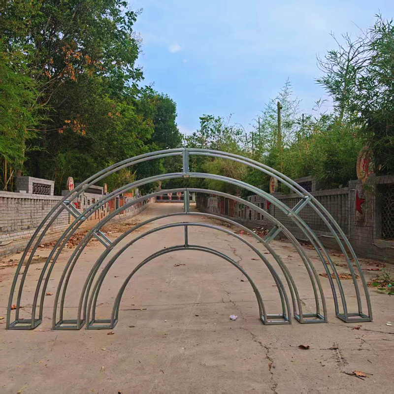 婚庆道具铁艺架子半圆拱门圆弧形展示架户外婚礼装饰门花架爬藤架