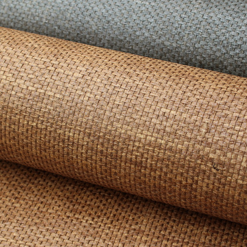 天然植物墙纸麻线草编席壁纸