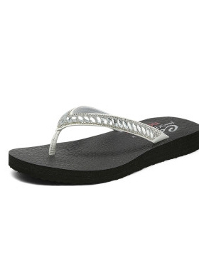 skechers斯凯奇女鞋人字拖凉鞋拖鞋沙滩鞋119659 119664