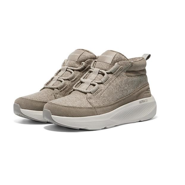 skechers斯凯奇缓震舒适女鞋冬靴雪地靴中帮女靴保暖休闲鞋144532