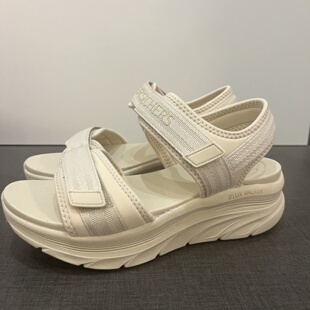 skechers斯凯奇舒适透气凉鞋新品厚底女鞋休闲鞋潮流简约119823