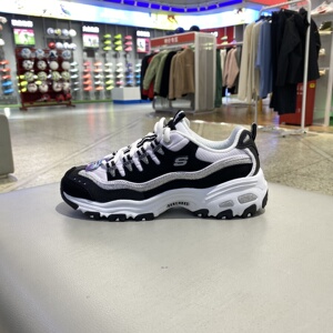 Skechers斯凯奇一代熊猫鞋经典系列增高休闲鞋厚底运动鞋11914