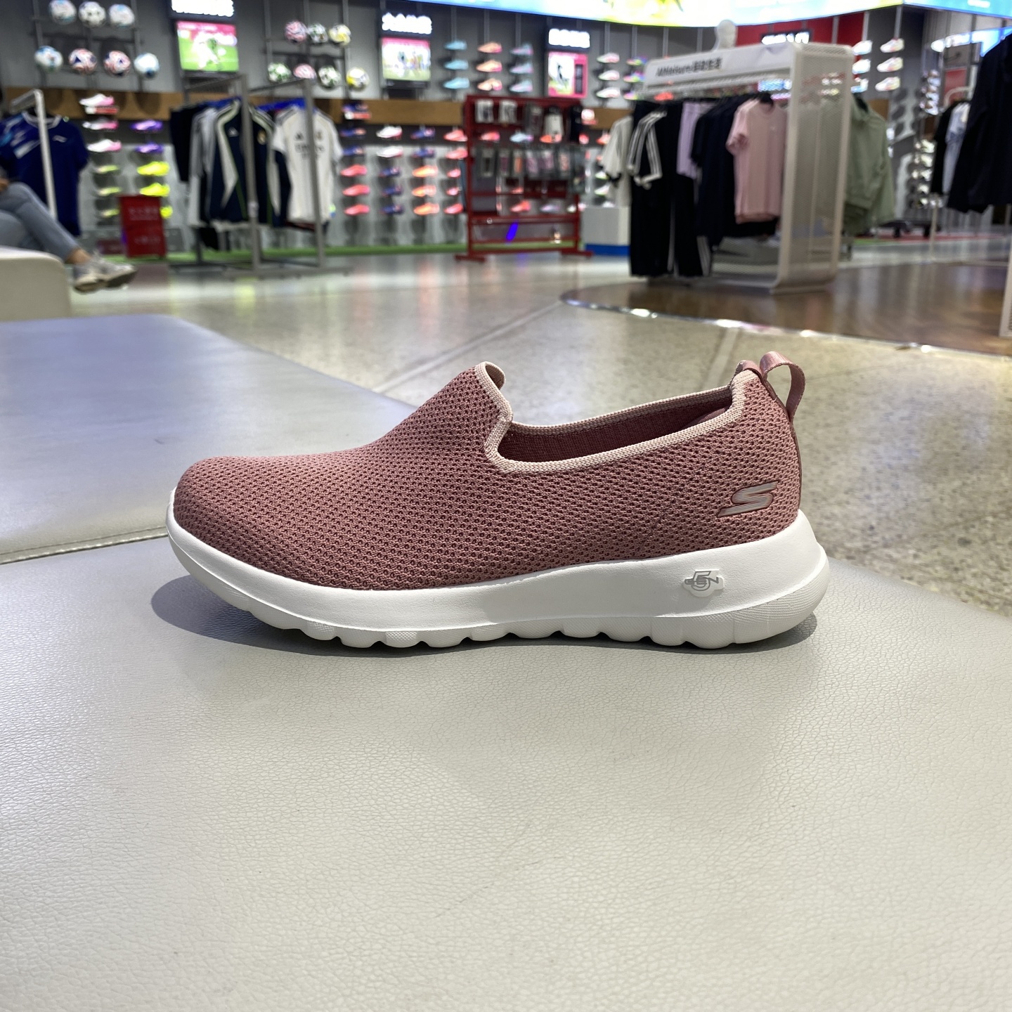 skechers斯凯奇 女鞋春夏轻薄单鞋简约一脚蹬 休闲鞋 透气健步鞋