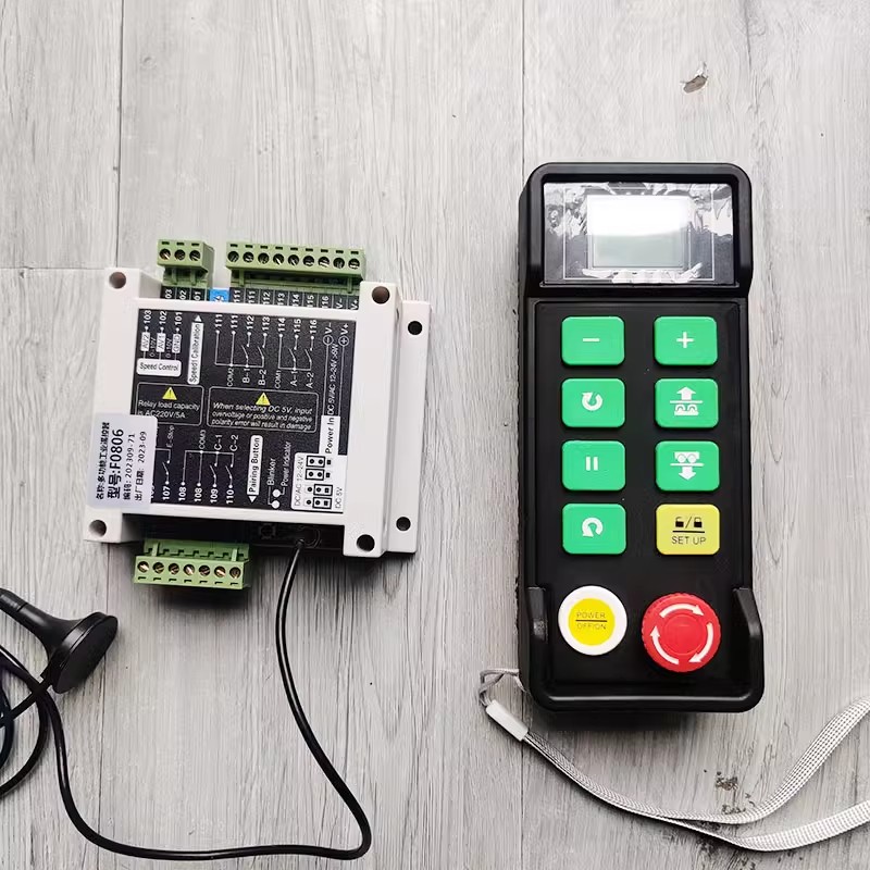 易德莱斯F0806滚轮架遥控器