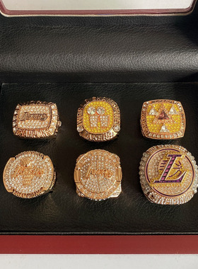 男女通用合金欧美戒指湖人总冠军