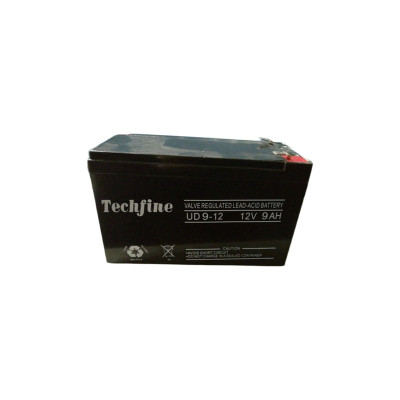 Techfine泰琪丰蓄电池MS9-12 免维护 报警主机 消防医疗12V9AH 现