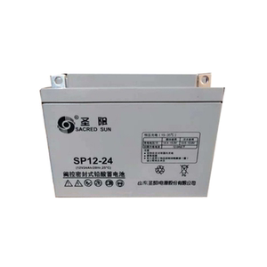 圣阳蓄电池SSP/SP12-24海湾消防主机 12V24AH光伏电柜 直流屏UPS