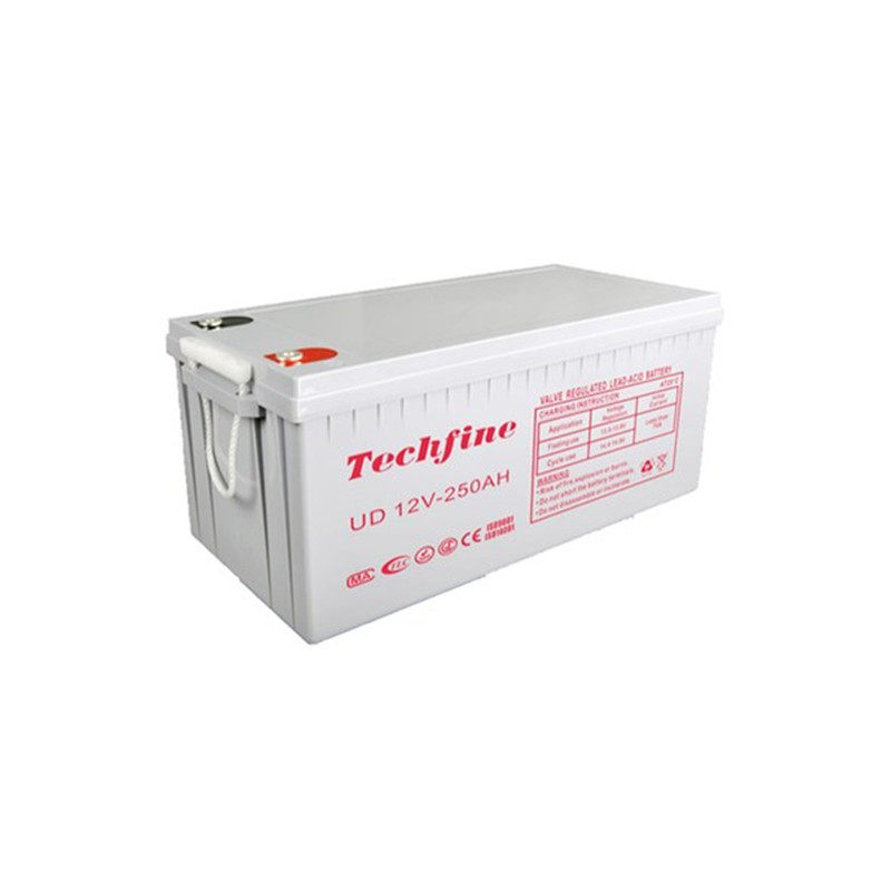 Techfine泰琪丰蓄电池 UD12V-250AH电厂 UPS电源机房12V250AH基站