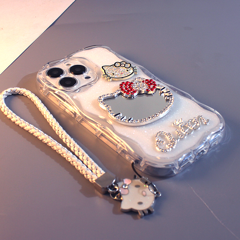 镜面字母KT猫华为mate70防摔软壳