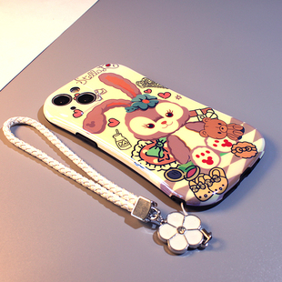 芭蕾兔适用vivoX70/X80pro手机壳s15s12s10s9s7小蛮腰X50X60女S18卡通X90全包s17防摔S16保护套s15蓝光女x100