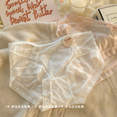 4条冰丝内裤女士7A抗菌纯棉裆无痕夏季薄款2025性感新款蕾丝短裤