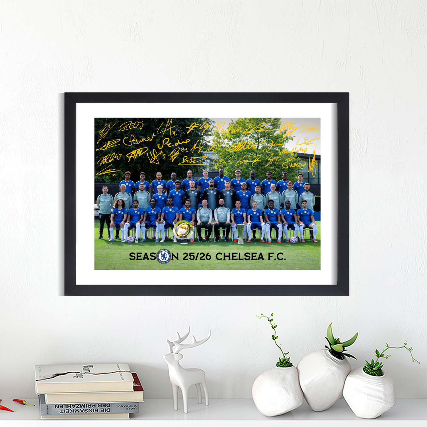 切尔西车子球迷周边相框海报画框