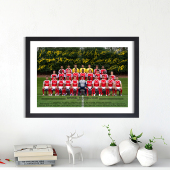 26阿森纳球员合影实木相框照片墙球迷桌摆挂墙壁画海报厄德高