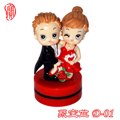 个性卡通印章材料纪念结婚礼物
