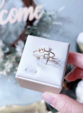 时尚个性新款开口食指戒女ins潮简约百搭小众设计指环饰品女A570