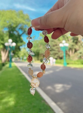 超仙女水晶手链女精致设计装饰鱼尾流苏韩版爆款手串饰品礼物2261