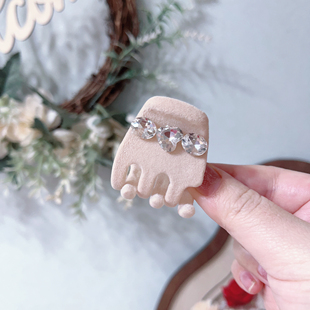 可爱百搭发夹女高马尾固定后脑勺抓夹小号章鱼夹发卡头饰夹子2632