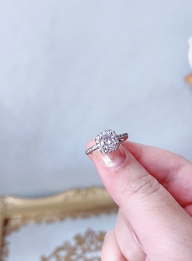 婚礼结婚道具开口食指戒女ins潮简约百搭小众设计指环饰品女2341