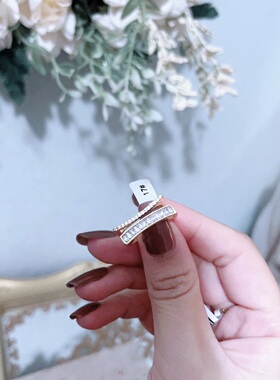 时尚个性新款开口食指戒女ins潮简约百搭小众设计指环饰品女2292
