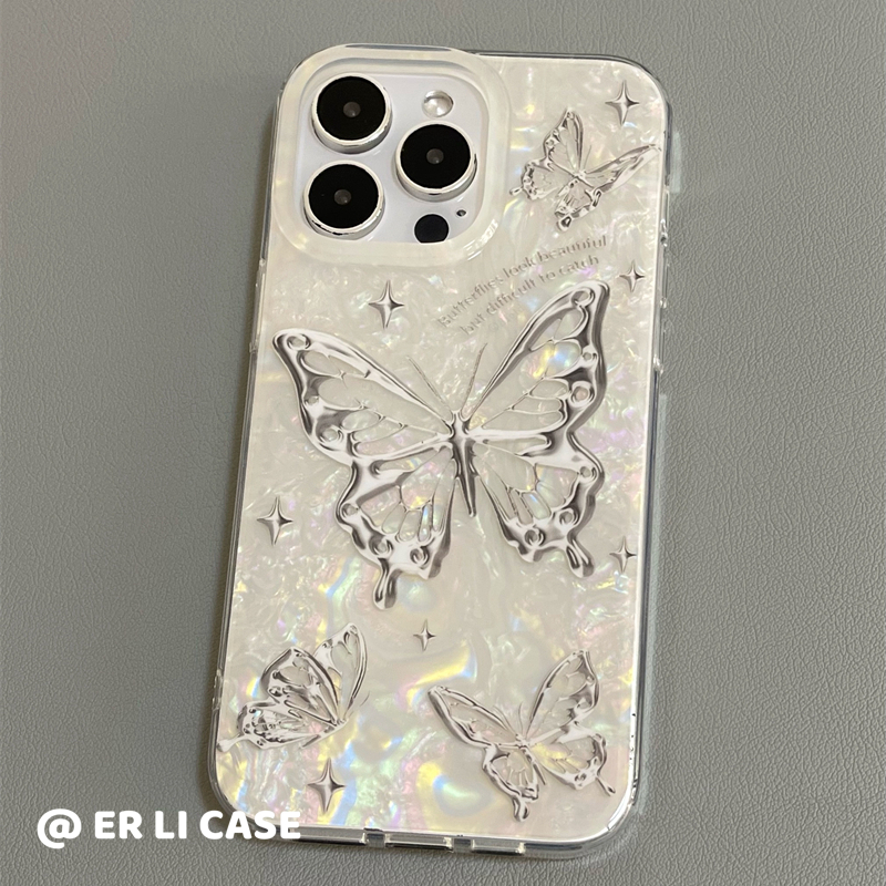 苹果11-15亚克力超仙贝壳纹