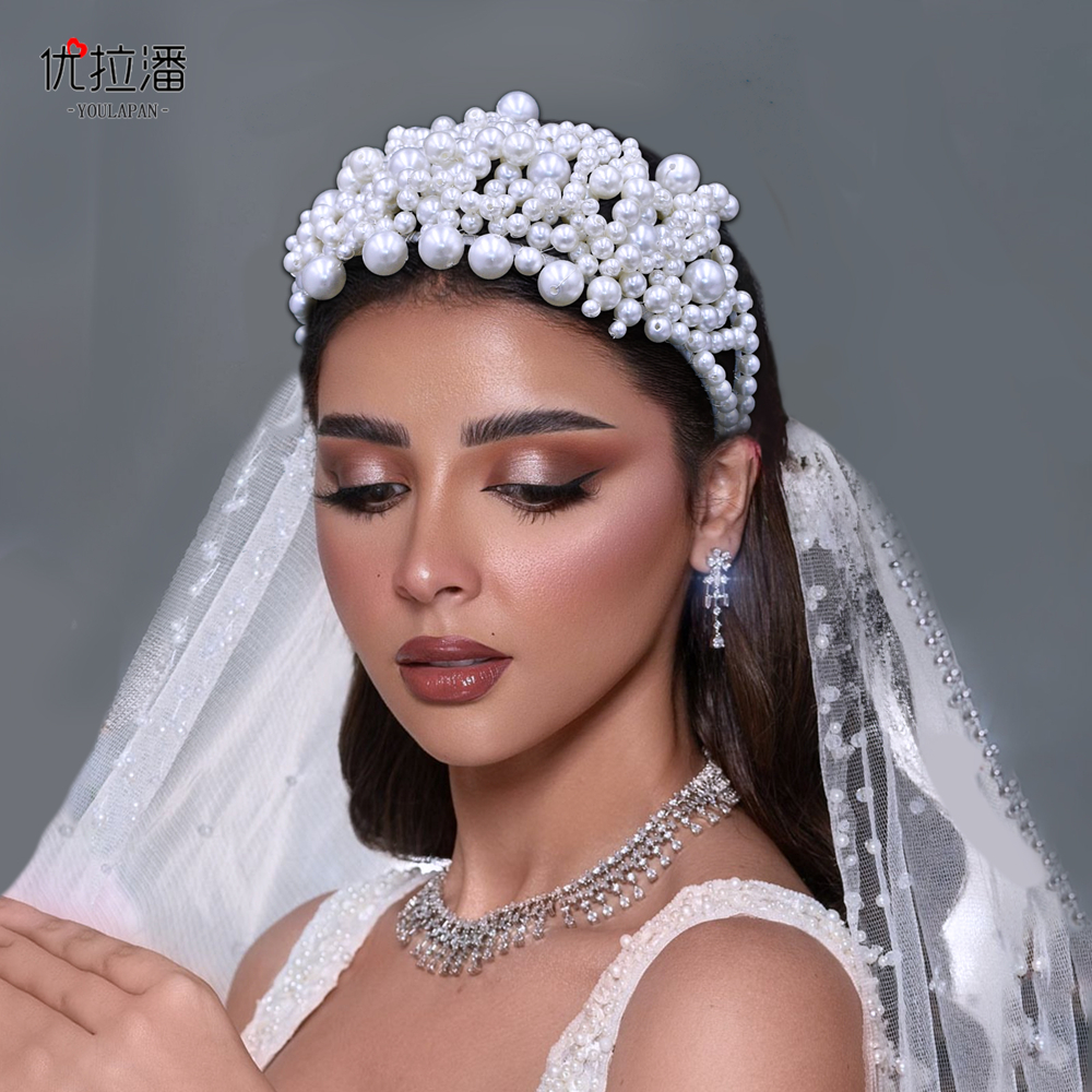 珍珠发箍优拉潘舞会派对发箍