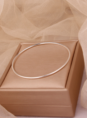 原创设计女999实心手镯