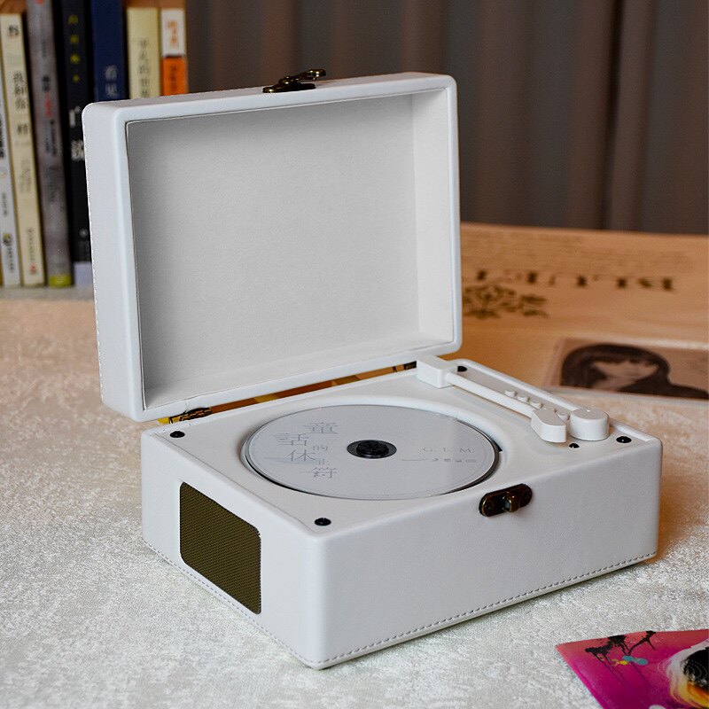 复古CD机音乐专辑蓝牙音箱播放器黑胶光盘光碟音响便携式可充电怎么看?