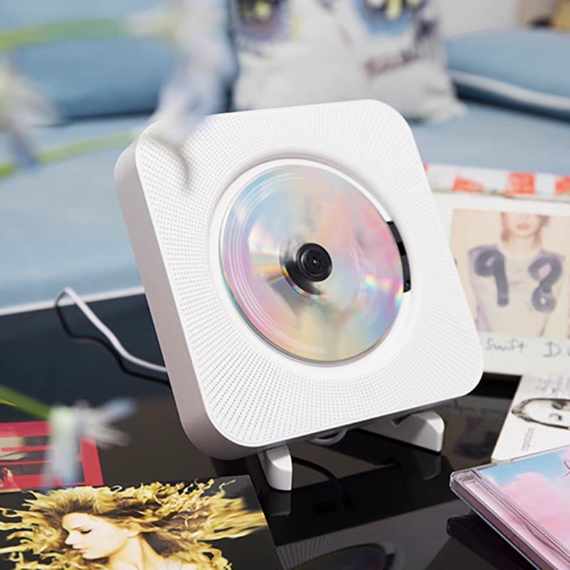 蓝牙CD播放机壁挂式 影碟DVD机便携复读随身听播放器黑胶专辑CD机属于什么档次？