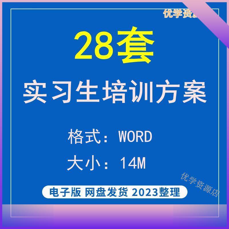 企业应届实习生入职培养计划方案ppt公司实习生管理制度用工防控