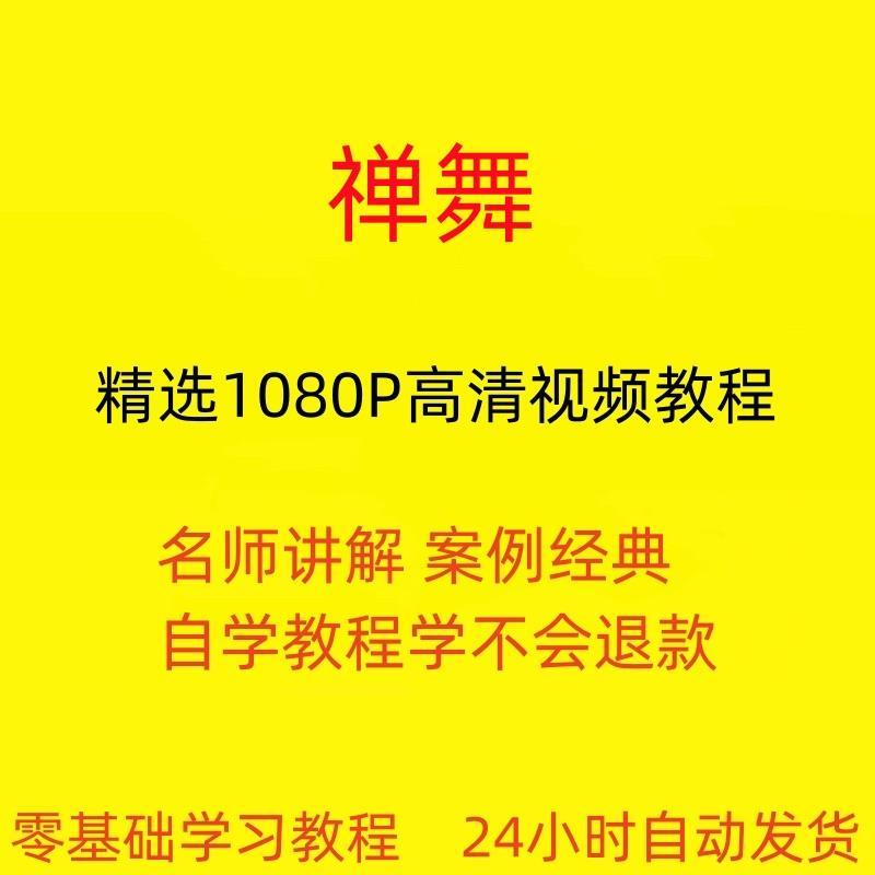 禅舞视频教程全套从入门到精通技巧培训学习在线课程