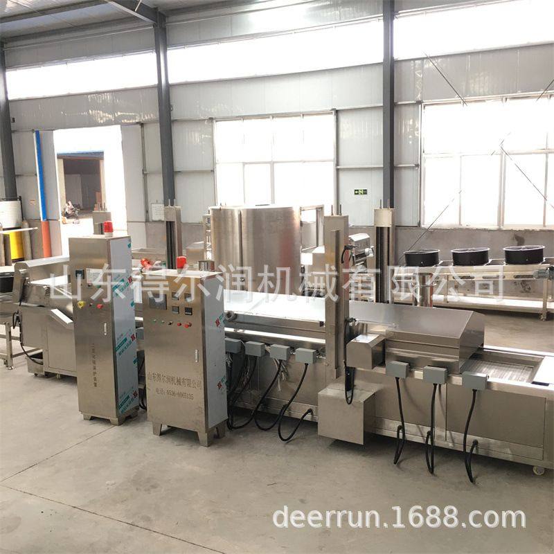 农家小酥肉油炸生产线 韩式炸鸡块裹粉机 滚筒上粉机 自动化操作,清洗/食品/商业设备,炸炉/油炸机,淘宝优惠券,粉丝福利购,淘宝优惠卷