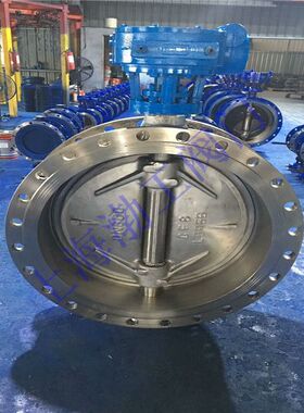 三偏心硬密封对夹蝶阀 D373Y-10R 涡轮传动硬密封蝶阀