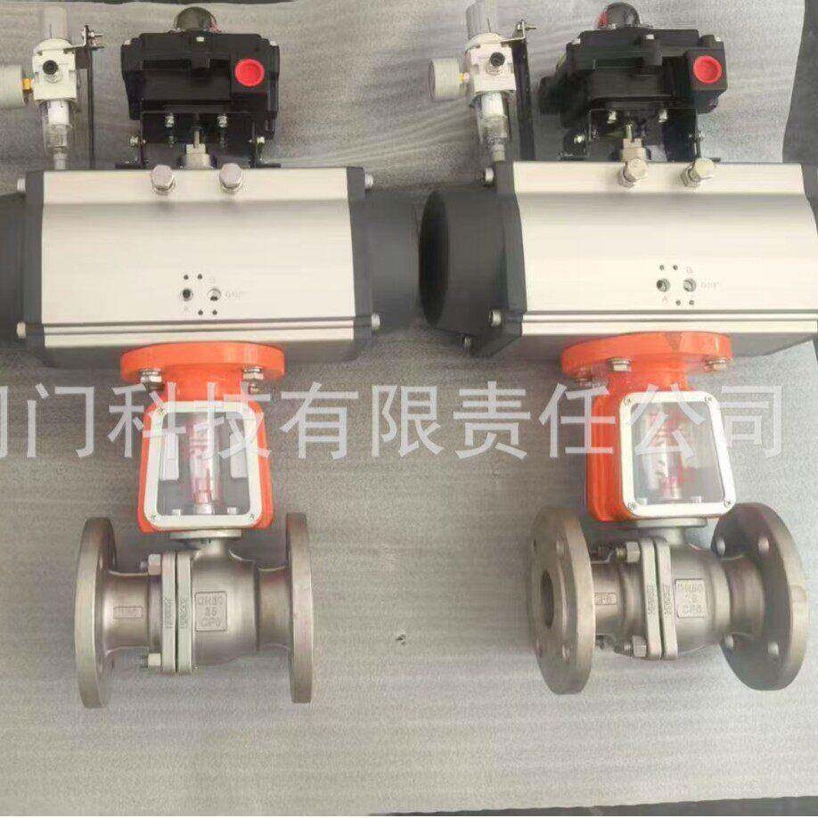 QY641F-25P、QY641F-25R气动氧气专用球阀 氧气O型切断球阀
