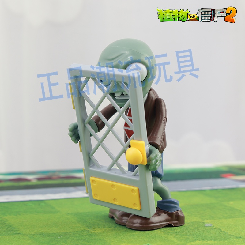 植物大战僵尸玩具铁网门僵尸新款