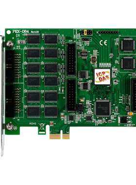 泓格 PEX-D64  PCI Express 64通道DIO板