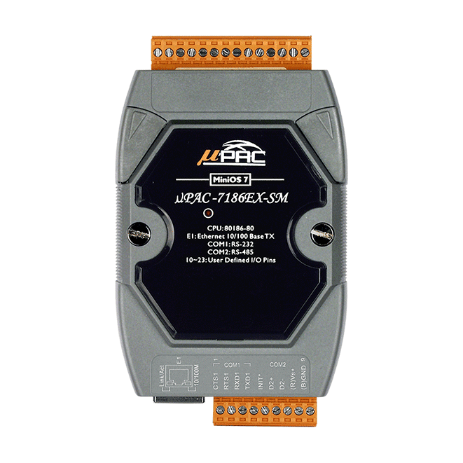 uPAC-7186EX-SM泓格嵌入式可编程控制器 uPAC-7186EX-FD