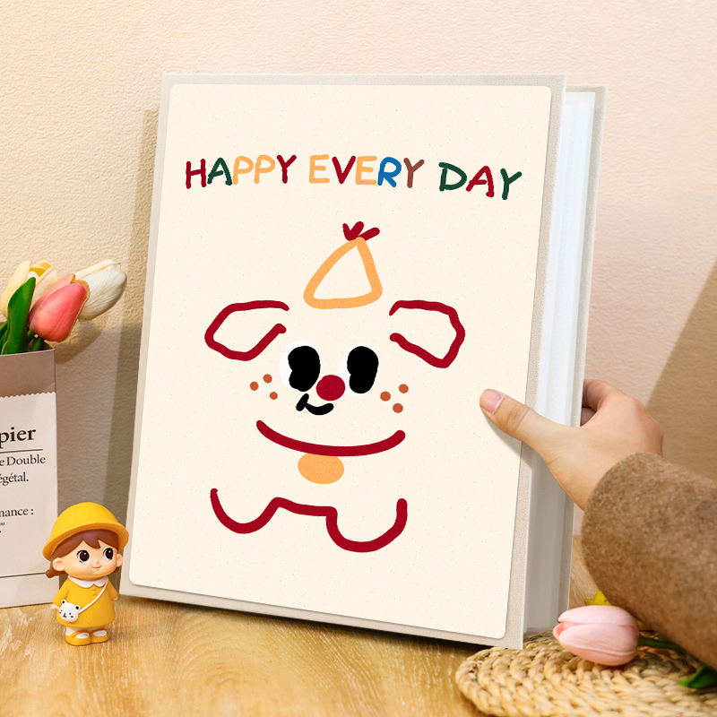 小相册纪念册大容量家庭插页5寸6寸宝宝成长情侣影集照片收纳五六