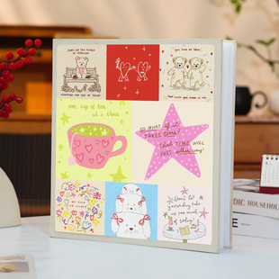 相册本纪念册5寸6寸儿童成长记录影集照片书家庭拍立得收纳本相簿