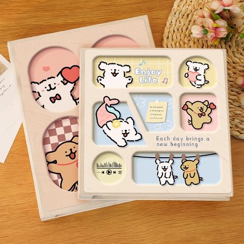 三四五六寸相片混装收藏册大容量